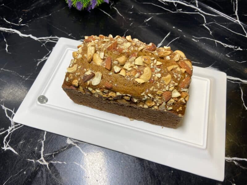 Nutty Mix Banana Bread